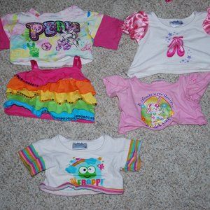 Lot of 5 Build A Bear shirts
